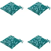 Madison - Zitkussen - Universeel - 4 stuks - 46 x 46 cm - Fergus Sea Blue - Tuin