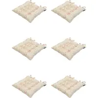 Madison - Zitkussen - Universeel - 6 stuks - 46 x 46 cm - Ann Terra - Tuin - Waterafstotend
