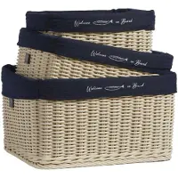 Marine Business Hawaii Rectangular Hanging Basket 3 Units Blauw