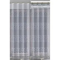 Wisan Fifi jacquard vitrage Gordijn 320 x 250 cm - Curtains - hoogwaardig jacquardgordijn- wit- 320 x250 cm
