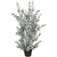 Mica Decorations Eucalyptus Kunstplant in Pot - H113 x Ø40 cm - Groen