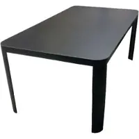 Tierra Outdoor Celino tafel eikengrijs 240x100 wit frame Tierra