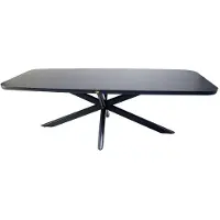 Oosterik Home Torrington dining tafel midnight grey 240 x 110 cm