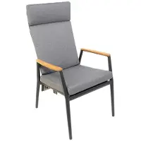 Oosterik Home Severance verstelbare dining stoel midnight grey