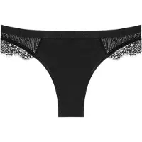 Adalet Flora Normal - menstruatie onderbroek - zwart - L