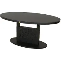 Oosterik Home Pine Valley verstelbare lounge tafel midnight grey 150 x 90 cm