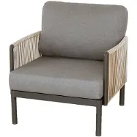 Oosterik Home Sidney lounge stoel midnight grey