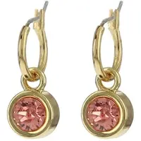 Biba 80313 Oorhangers goud Roze Peach
