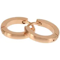 Kalli Oorringen Edelstaal Mat Rosé Goud 1845 (12mm)