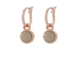 Biba 8923 Oorhangers rosé Light Grey Opaal