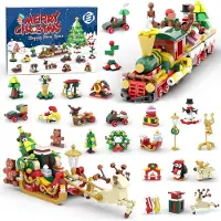 Equivera Adventskalender 2024 - Verrassingsspeelgoedset - 24 Dozen voor 24 Dagen Aftellen - Kerstvakantie Adventskalender voor Kinderen vanaf 3 Jaar - Kerstkousvullers en Kerstcadeau voor Kinderen