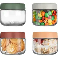 Equivera Overnight Oats Potjes - Muesli Beker - Mason Jar - Havermout - Set - Must have voor jouw ontbijt
