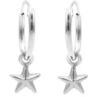 Karma Hoops Oorbel Symbols Polestar zilverplated M2873