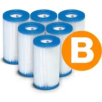 Intex Pompfilterset Type B 6 stuks 29005 x6
