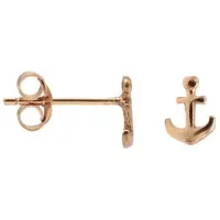 Karma Symbols oorbel M1697 Anchor Rosé