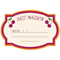 Cook Concept Weckpot etiketten/stickers - 150x stuks - rechthoekig - beschrijfbaar - Keuken labels - 6.5 x 6.5 stuks