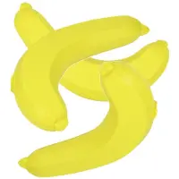 Benson Vershoudbakje - 3x - Banaan - 24 cm - Geel - herbruikbaar - vaatwasser bestendig