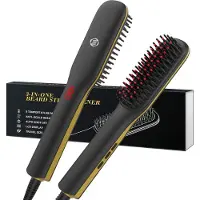 Equivera Baard Stijltang - Baard Styler - Baard Stijlborstel - Baard Stijler - Baardborstel - Baard Borstel - Must Have Voor Mannen