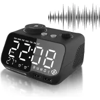 Equivera Wekkerradio Op Netstroom - Klokradio - Wekkerradio - Klokradio Met Wekker - Wekkerradio Dab - Wekker Dab Radio