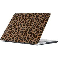 Mobigear Laptophoes geschikt voor Apple MacBook Air 13 Inch (2022-2025) Hoes Laptopcover MacBook Case | Hardshell - Bruin - Model A2681 / A3113 / A3240
