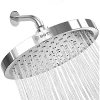 BOTC Regendouchekop - Waterbesparende Douchekop - Hoofddouche - Ø 20 cm - Regendouche - Wellness - Spa - Zliver