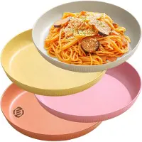 Equivera Spaghettiborden - Diepe Borden - Diep Bord - Pasta kommen - Spaghetti Borden
