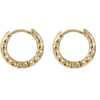 Karma oorbel pull through square zilver M1843