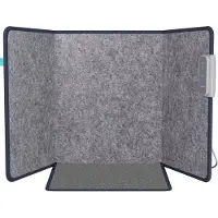 Sinji Elektrische Kachel 230W - Infrarood Verwarming - 3 Warmtestanden - Infraroodverwarmer - Paneel - Voetverwarmer - Opvouwbaar & Verplaatsbaar - Incl. Deken