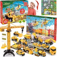 Equivera Adventskalender - Adventskalender 2024 - 24 Dagen Aftelkalender - Kerst Adventskalender - Kerstcadeau - Sinterklaascadeau - voor Kinderen en Volwassenen - 24 Verrassingen