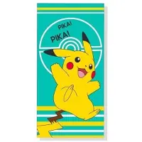 Nintendo Pokémon handdoek - strandlaken - microfiber - sneldrogend - Pikachu - 140x70cm