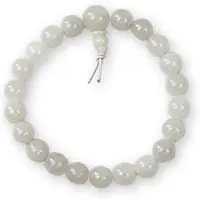 Ruben Robijn Powerbead armband Jade wit