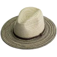 MGO Hoed 'Fowey' donkerbruin / stone grey / wit