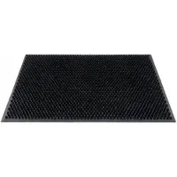 Texas Trawka Serie - Deurmat - 40x60 cm - Weerbestendig - Zwart