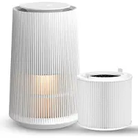 MIRI EasyBreath + 1 Extra Filter – Luchtreiniger – 250 m³/h – HEPA 13 filter – Ruimtes tot 50m² – Air Purifier – Koolstoffilter – Ionisator – UV-C – Luchtkwaliteit Indicator – WiFi en App