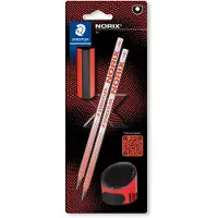 Staedtler Potlood norix blister 2 st hb zwart koraal | 8 stuks
