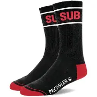Prowler Red Sub Sokken -/ erotische geschenkset - Zwart