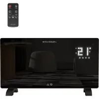 Erikssøn Elektrische Kachel - 1500W Heater - Zwart