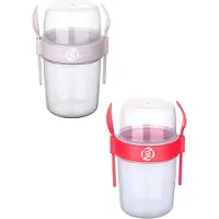 OEM Overnight Oats Potjes - Muesli Beker - Mason Jar - Havermout - Set - Must have voor jouw ontbijt
