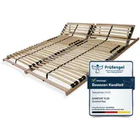 Sleepneo Lattenbodem 160x200 (2x 80x200) - verstelbaar hoofdbord - bedbodem -