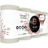 Satino BlackSatino - Toiletpapier blacksatino greengrow ct10 3laags | 5 stuks