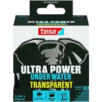 TESA Reparatietape Ultra Power Onderwater transparant 50mmx1 | 5m | 6 stuks