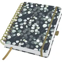 Sigel spiraal notitieboek - A5 - Jolie - Eucalyptus Night - 240 pagina's - dots - 120 grams papier - SI-JN657