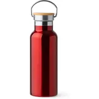 Roly Dubbelwandige RVS Thermosfles. 500 ml kleur Rood Tiset 1537 Geschikt voor lasertechniek
