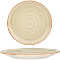 Bonna Dessertbord aura terrain porselein 21 cm set van 6