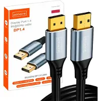 Zenwire DisplayPort naar DisplayPort - ZC-15 - 8K@60Hz - Dynamic HDR - DP kabel - 32.4 Gbps - Compatibel met Windows, Linux, Mac, Android - 2 meter