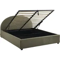 Sweeek - Bed met lattenbodem en hoofdeinde, b216,5 x d174 x h102cm