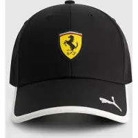 Stichd Ferrari Classic Cap Zwart - Lewis Hamilton - Charles LeClerc - Formule 1