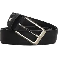Zenino Lederen riem colton zwart cm