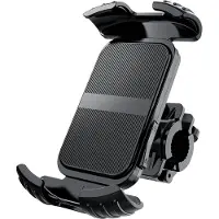 Podec Telefoonhouder Fiets - 360 Graden Rotatie - Gsm Houder Fiets - Accessoires - Fiets Telefoonhouder - Fietshouder - Ook voor scooter & motor