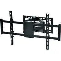 UNHO TV Muurbeugel - Full Motion TV Beugel - voor 30“ - 85” LED LCD HD 4K Plasma TV's - Kantelen Draaien Met Uitschuifbare Scharnierende Arm - Max Lager 176lbs - VESA 700 x 400